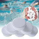 50PCS Water Cleaning Swimming Pool Tub Effervescent Tablets Non Toxic