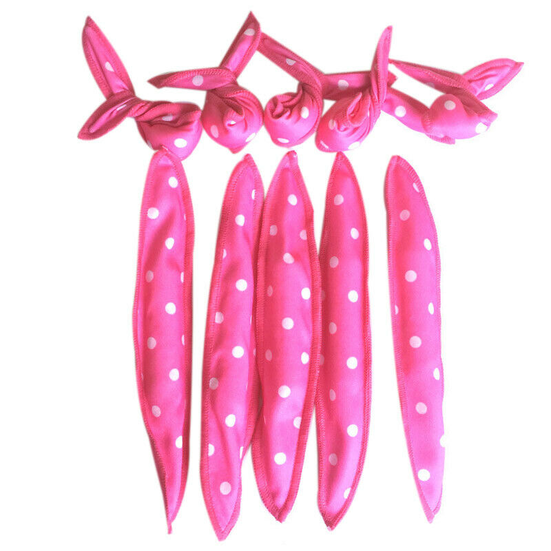 10 Pcs/Lot Hair Curlers Soft Sleep Pillow Hair Rollers Set Best Flexible Fo J8E5
