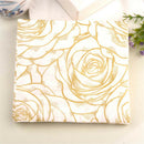 20x golden rose flower paper napkins serviette tissue party supply home decor M&