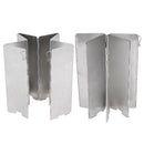 12x Plate Foldable Stove Windshield Outdoor Camping Cooking Gas Stove Wind