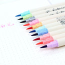 10 Colour Artist Brush Pens Watercolour Drawing Calligraphy Painting Pen Set !