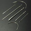 7 Hand Repair Upholstery Glove Carpet Leather Curved Needles Set Canvas Sew R4F8