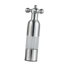 Stainless Steel Salt Pepper Mill Grinder Clear Manual Ceramic Kitchen L