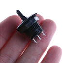 5 Pcs R13-402 Black ON-ON 3Pin 2Position Maintained SPDT Round Toggle Switch FT