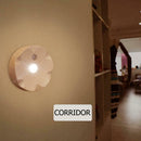 LED Night Light IR Motion Sensor Light Bedside Corridor Cabinet Wall Lamp