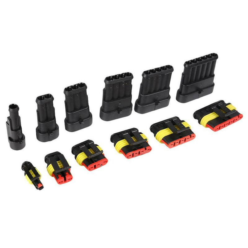 1P 2P 3P 4P 5P 6P AMP 1.5 Supersealed Waterproof Electrical Wire Connector