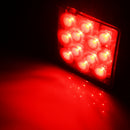 12-Led Brake Light Trailer Hitch Cover Fit Towing & Hauling 2 inch Standard