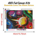 5D DIY Full Drill Diamond Painting Universe Cross Stitch Embroidery (B330) A