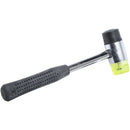 Double Faced Soft Mallet Rubber Hammer Glazing Window Beads Tool Steel Hand