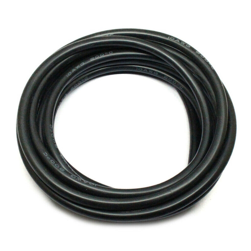 2 Roll 10AWG Super Flexible High Temperature Resistant Silicone Wire Cable
