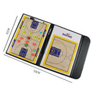Coaches Board Basketball Indispensable Aid Tool Double Sided Clipboard for