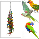 Colorful Parrot Toys Macaw Cage Chew Toys For Parrots Birds Conure Swi XKY