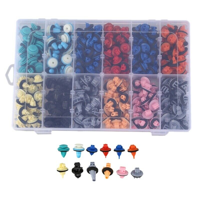 420Pcs Auto Fender Flare Clip Kit Hood Bumper Front Spoiler Clip Retainer F F4Z2