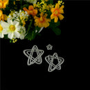 3X Christmas Double Stars Cutting Dies Stencils DIY Scrapbooking Photo Album  JR