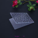 1pc Flower Vine Plastic Embossing Folder Template For Scrapbooking DIY