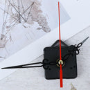 Spindle Long Red Black hollow out Hands Quartz Clock Movement Mechanism Pa BX