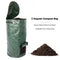 Organic Waste Kitchen Garden Yard Compost Bag Environmental PE Cloth Plante