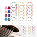 8 Picks Professional Beginners Stringed Instrument Classical Guitar Strings Set