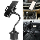 Generic Long Hose Rotatable Car Cup Holder Cell Phone Holder 360 Degree Rotate d