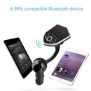 Car Bluetooth Hands-free FM Transmitter MP3 Music Player Dual USB Charger