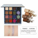 16 Color Eyeshadow Matte Glitter Shimmer Natural Vacation Cosmetic Makeup B G8B0