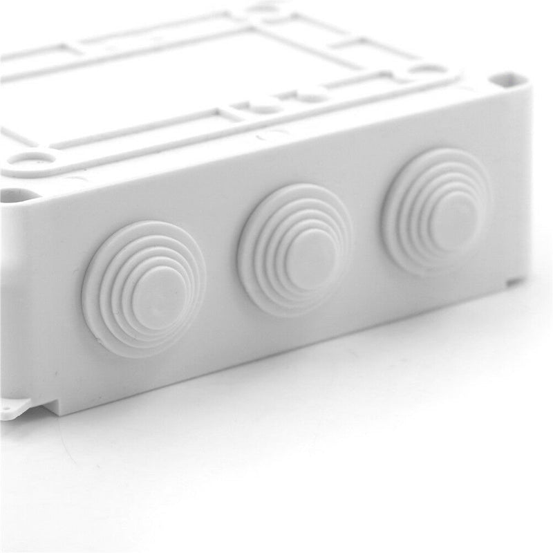 1PC Plastic Waterproof Electrical Junction Box 255*200*80mm IP65 With 12 HolS Cy