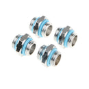 4Pack G1/4" Male to Male Plug Fittings for Computer Water Cooling System