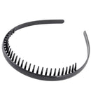 Best Mens Toothed Sports Football Soccer Headband Hair Band Black Gift