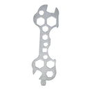 15In1 Bike Bicycle Cycle Repair Steel Wrench Spanner Tool Multipurpose Nut  Y2M6