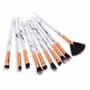 10Pcs Professional Makeup Brushes Set Foundation Eyeshadow makeup bursh OZ
