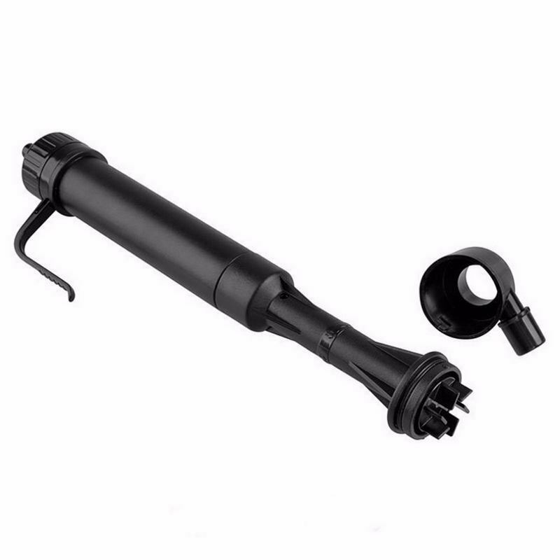 Aquarium Battery Syphon Operated Fish Tank Vacuum Gravel Water Filter Clean