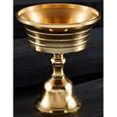 Handmade Ghee Lamp Holder Buddhism Oil Lamp Candle Holder Decor Dia  109mm