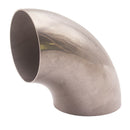 3 "(76.2mm) Stainless Steel Exhaust Chuck Bend, 90 Degree, 0.84D 304