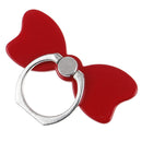 360 Degree Adjustable Finger Rings bow tie shape Phone Stand Holder Phone'Hol ES