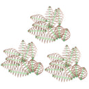 30pcs Carp Fishing Spring Feeder Coarse Bait Fishing Tackle 3 Sizes
