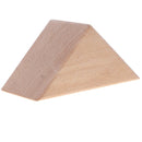 Wooden Geometric Block Kids Montessori Teaching Aids - Isosceles Triangle