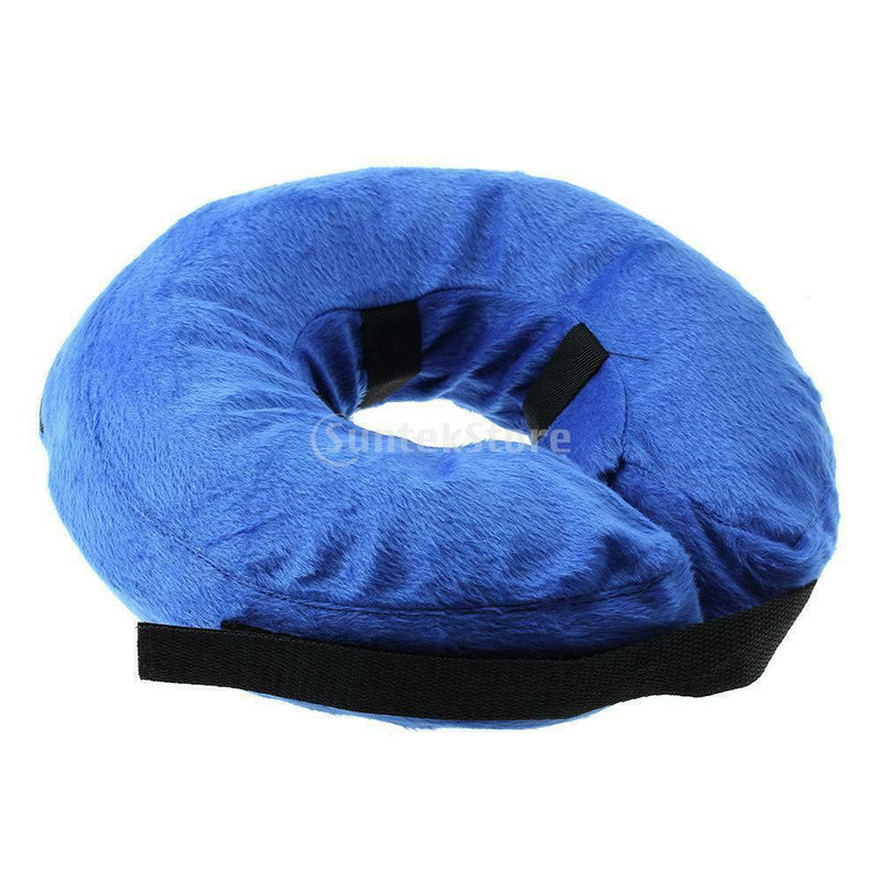 Inflatable Cat Dog Collar Pet E-Collar Alternative to Elizabethan Collar  M