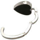 Heart-Shape Foldable Purse Handbag Hanger Hook Holder A7O5