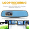 3.5 inch 1080P Car DVR Camera Rear View Mirror 100 Degree Dash Cam Recorder