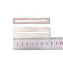 Guitar fret Repairing Tool Set Stainless Steel Protector shims&Sanding Polish.OA