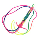 Rainbow Colorful Fumble Finger Thread Rope Stringes Kids Educational Toys  A