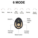 Abs Stimulator Toning Belt Gym Abdominal Muscle Trainer Fitness Toner 10 Gel Pad