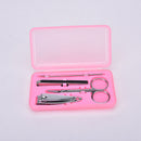 4x NEW Pedicure Manicure Set Nail Care Cuticle Clipper Tool Kit Case ZZ