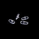 50 Pairs Screw-On Oval Silicone Nose Pads for Glasses Eyeglass New RETEUS