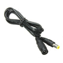 5.5mm x 2.1mm DC Power Jack Male to Female Extension Cable Cord Lead Connec U7Y4
