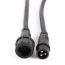 IP65 Waterproof 3Pin AC Cable 18AWG Wire LED Cable Connectors 3C