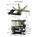 19-in-1 Outdoor Bicycle Hex Key Screwdriver Wrench Multi Repairing Tools Set Kit