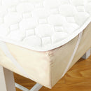 Massage Bed Sheet Mattress Cover Set for Beauty Beds in 75cm White