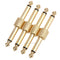 4Pcs Guitar Effects Pedal Adapter Connectors JACK-JACK Converter Straight hv2n