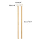 Head Drum Cymbal Gong Mallet Soft Hammer Sticks Mallets Rods Felt Hammer